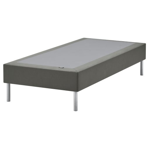 LYNGOR, slatted mattress base with legs, 90x200 cm, 096.082.54