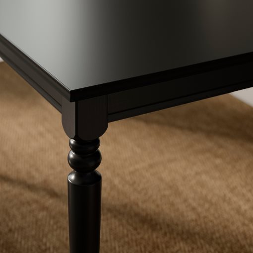 ROSENTORP, table and 4 chairs, 155/215x87 cm, 096.101.29
