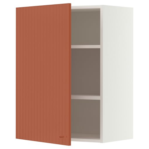 METOD, ντουλάπι τοίχου με ράφια, 60x80 cm, 096.119.25