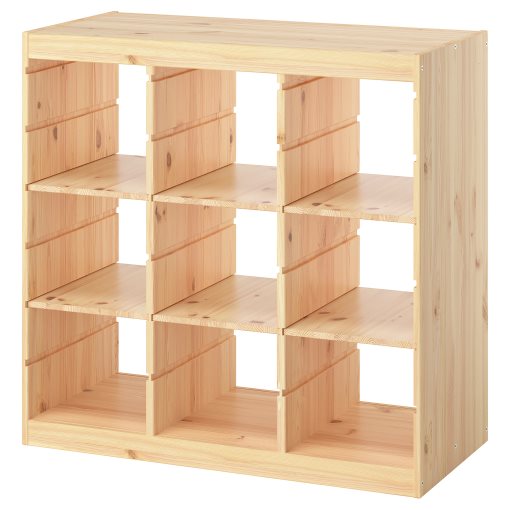 TROFAST, storage combination with shelves room divider, 93x44x91 cm, 096.125.81