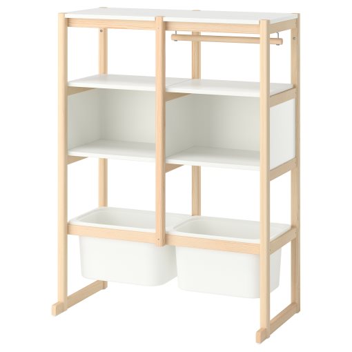 FLISAT, open storage combination, 88x38x117 cm, 096.249.23