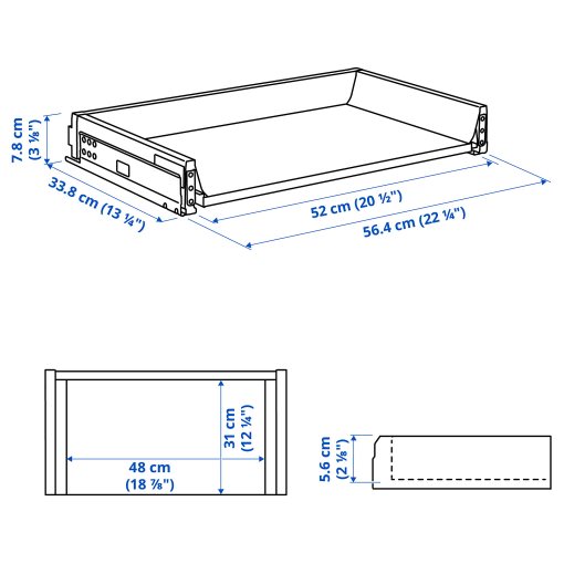 MAXIMERA, drawer, low, 102.850.31