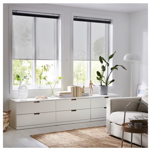 KADRILJ, roller blind wireless/battery-operated, 104.081.50