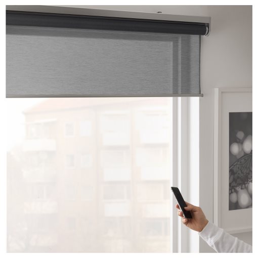KADRILJ, roller blind wireless/battery-operated, 104.081.50