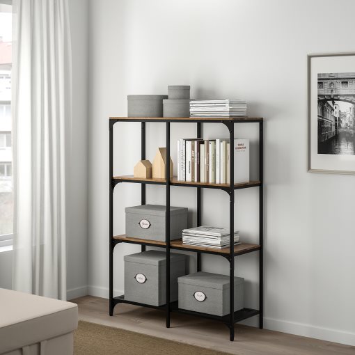 KVARNVIK, storage box with lid, 25x35x20 cm, 104.128.78