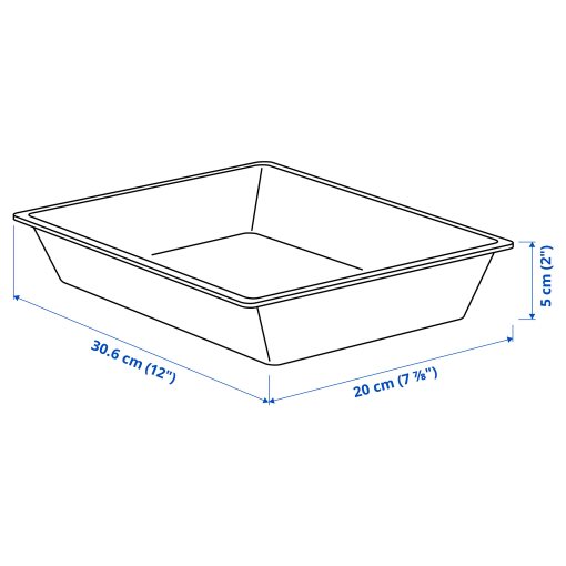 UPPDATERA, utensil tray, 20x31 cm, 104.600.15
