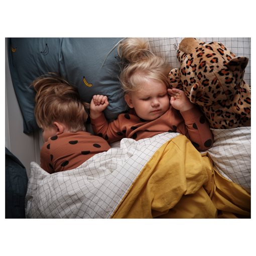 VÄNKRETS, παπλωματοθήκη και μαξιλαροθήκη, 150x200/50x60 cm, 105.047.07