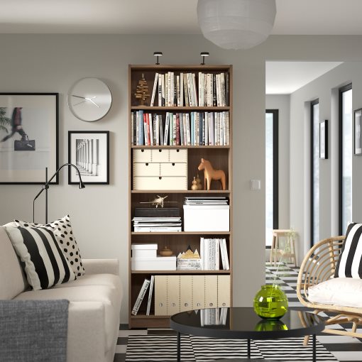 BILLY, βιβλιοθήκη, 80x28x202 cm, 105.089.32