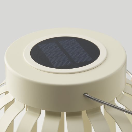 SOLVINDEN, ηλιακό επιτραπέζιο φωτιστικό με ενσωματωμένο φωτισμό LED, 17 cm, 105.145.89