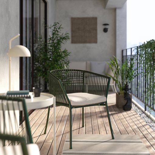 SEGERÖN, chair with armrests, outdoor, 105.147.54