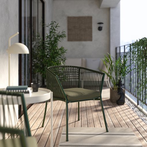 SEGERÖN, chair with armrests, outdoor, 105.147.54