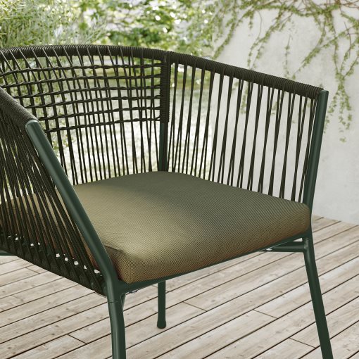 SEGERÖN, chair with armrests, outdoor, 105.147.54