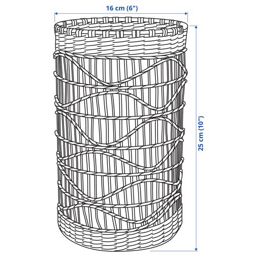 SLIPPRIG, φαναράκι για χοντρό κερί/χειροποίητο, 105.165.26