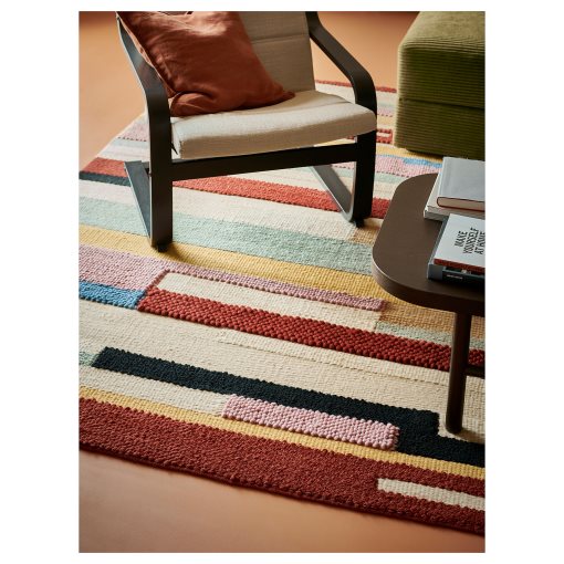 BRÖNDEN, rug low pile/handmade, 170x240 cm, 105.329.27