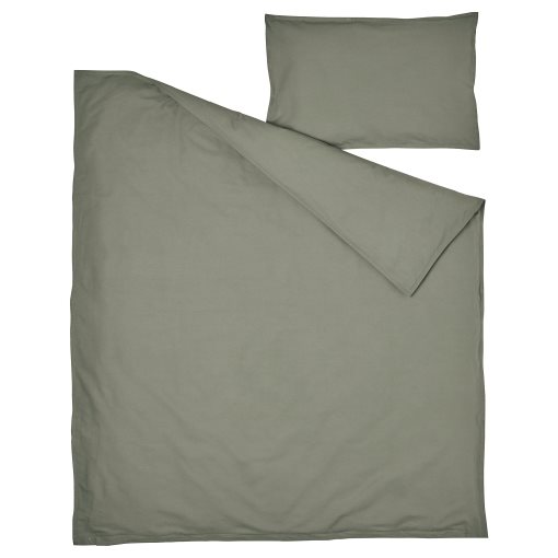 BLOMNÄSA, σετ λευκά είδη για κούνια, 3 τεμ. 70x140 cm, 105.332.91