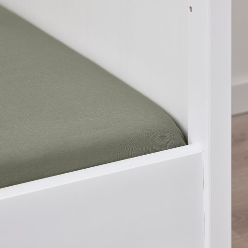 BLOMNÄSA, σετ λευκά είδη για κούνια, 3 τεμ. 70x140 cm, 105.332.91