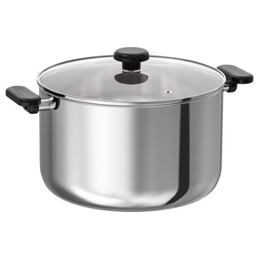 MIDDAGSMAT, pot with lid, 10 l, 105.452.32