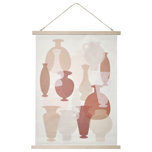 PÅLHULT, υφασμάτινη διακόσμηση τοίχου, 50x70 cm, 105.452.46