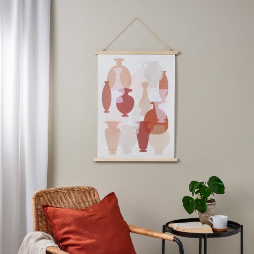 PÅLHULT, υφασμάτινη διακόσμηση τοίχου, 50x70 cm, 105.452.46