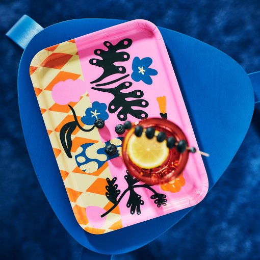 PALPFJÄRIL, δίσκος με σχέδια, 20x28 cm, 105.535.66