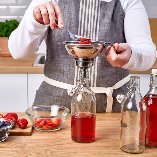 KORKEN, strainer/funnel set of 3, 105.617.12