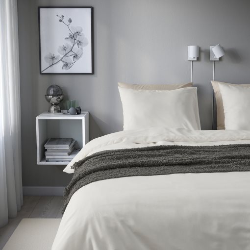 PILTANDVINGE, παπλωματοθήκη και μαξιλαροθήκη, 150x200/50x60 cm, 105.792.03