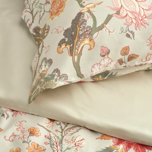 NÄSSELKLOCKA, duvet cover and pillowcase, 150x200/50x60 cm, 105.845.44