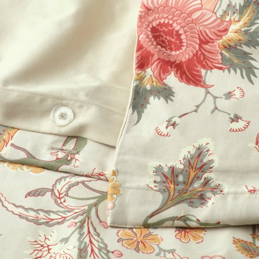NÄSSELKLOCKA, duvet cover and pillowcase, 150x200/50x60 cm, 105.845.44