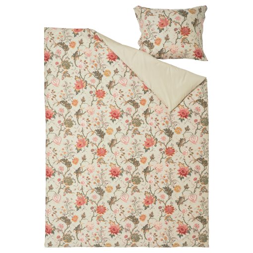 NÄSSELKLOCKA, duvet cover and pillowcase, 150x200/50x60 cm, 105.845.44