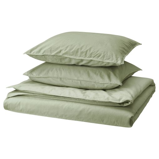 ÄNGSLILJA, duvet cover and 2 pillowcases, 240x220/50x60 cm, 105.851.62