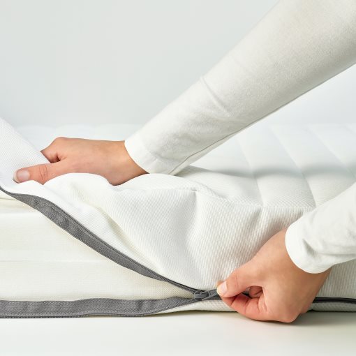 JÄTTETRÖTT, pocket spring mattress for cot, 105.934.02