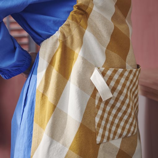 KÖSSEBÄR, apron, 70x92 cm, 105.987.15