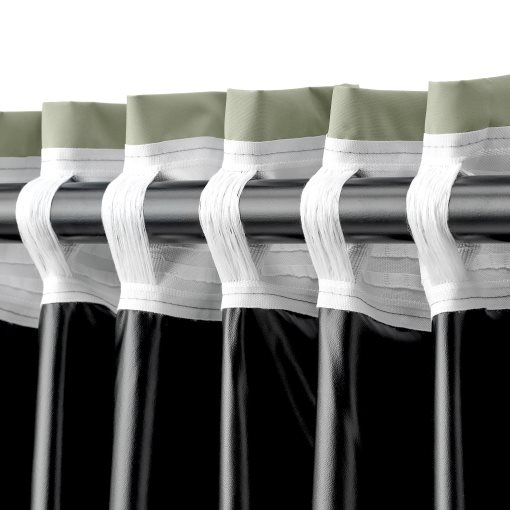 BENGTA, κουρτίνα με τρέσα/πλήρους συσκότισης, 1 τεμ. 210x300 cm, 106.021.66