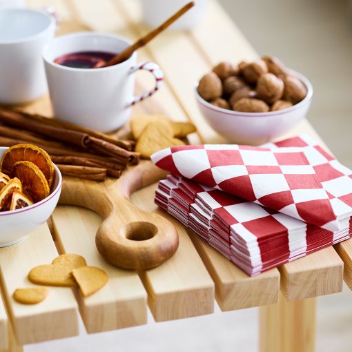 VINTERFINT, χαρτοπετσέτα 33x33 cm, 30 τεμ. 160g, 106.037.93