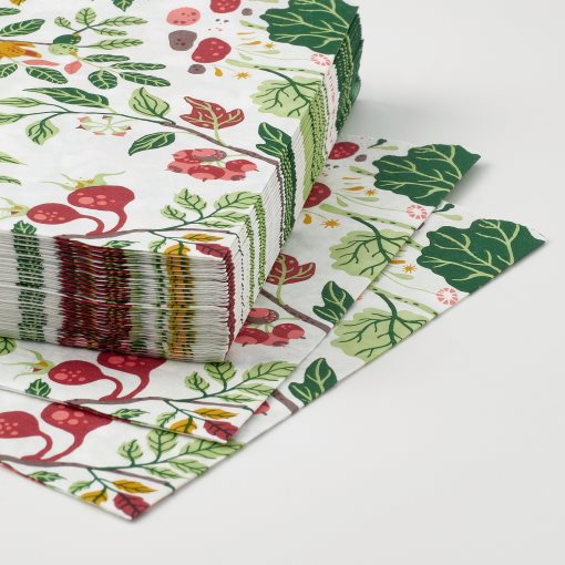 HAVSBRAXEN, χαρτοπετσέτα 33x33 cm, 30 τεμ. 160g, 106.077.10