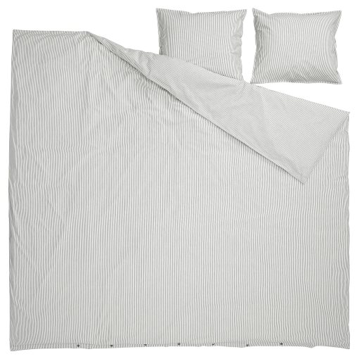 SOLFIBBLA, duvet cover and 2 pillowcases, 240x220/50x60 cm, 106.109.15
