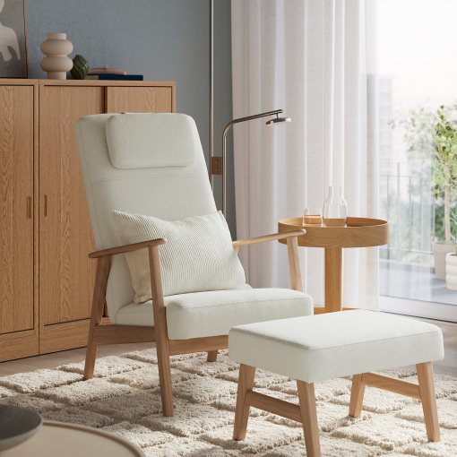 EKENÄSET, high-back armchair, 106.243.66