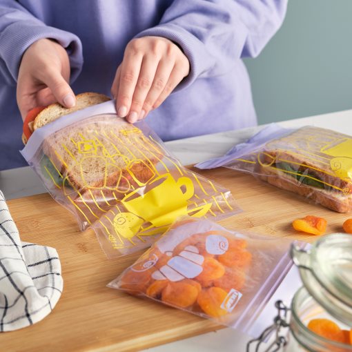 ISTAD, resealable bag/60 pack, 0.3/0.8 l, 106.283.45