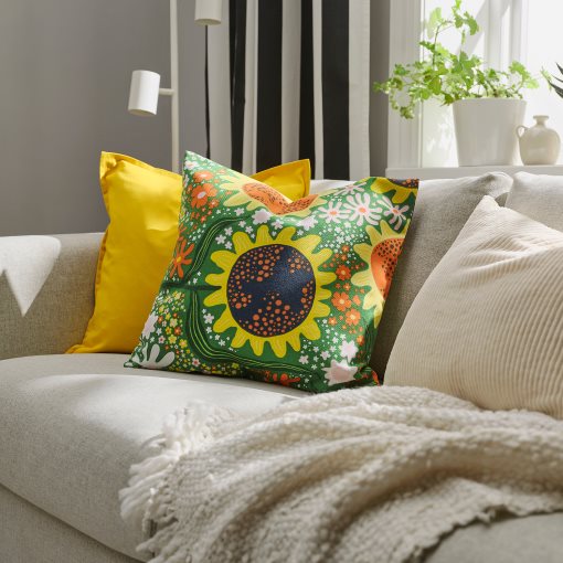 CAFEBITRÄDE, cushion cover, 50x50 cm, 106.297.69