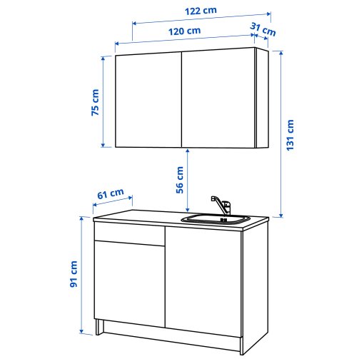KNOXHULT, table, outdoor, 191.804.64