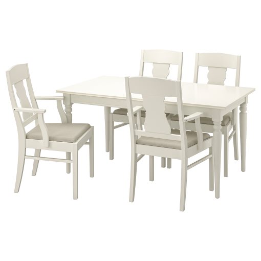 INGATORP/INGATORP, table and 4 chairs, 192.407.50