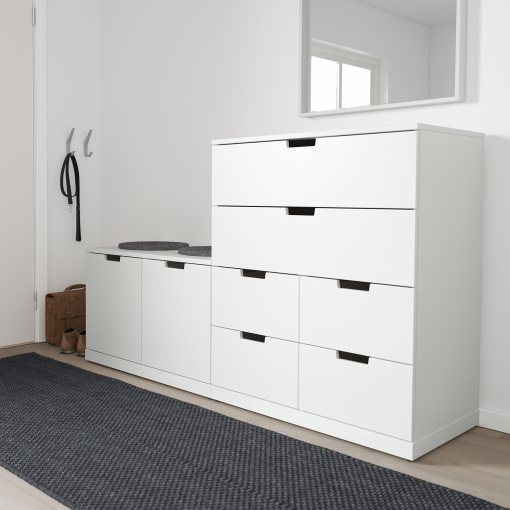 NORDLI, chest of 8 drawers, 160X99 cm, 192.766.21