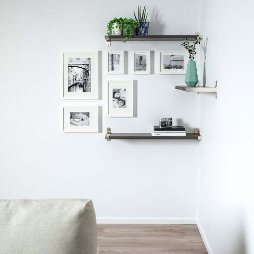 BERGSHULT/GRANHULT, wall shelf combination, 80x20 cm, 192.910.80