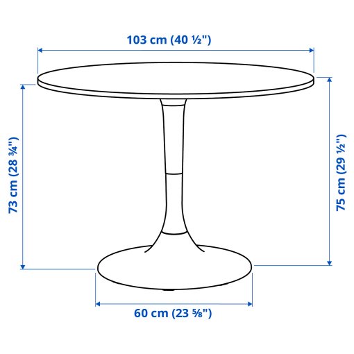 DOCKSTA, τραπέζι, 193.249.95