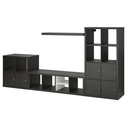 KALLAX/LACK, storage combination with shelf, 301x39x147 cm, 193.987.31