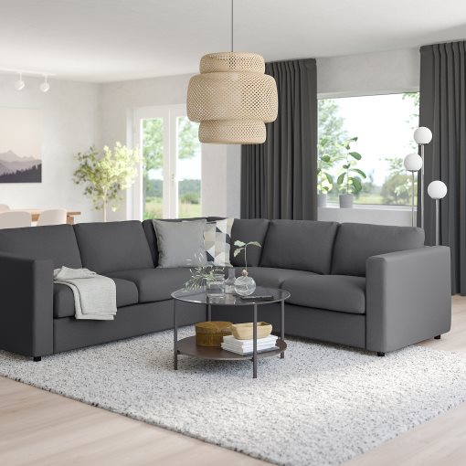 VIMLE, corner sofa, 4-seat, 193.995.04