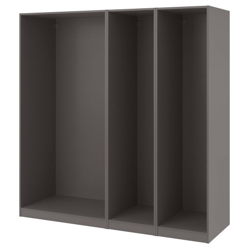 PAX, 3 wardrobe frames, 200x58x201 cm, 194.321.84