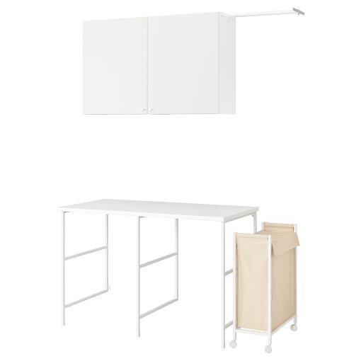 ENHET, storage combination for laundry, 139x63.5 cm, 194.774.55