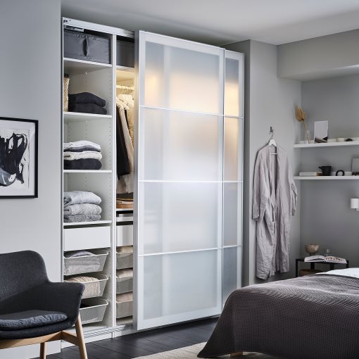 PAX, 3 wardrobe frames, 200x35x236 cm, 194.947.56