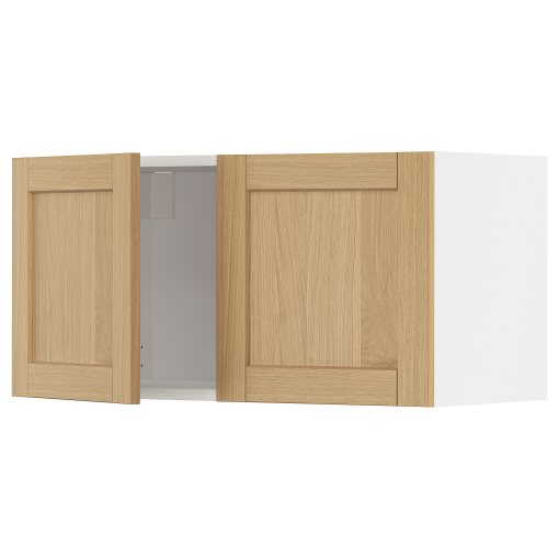 METOD, wall cabinet with 2 doors, 80x40 cm, 195.093.43